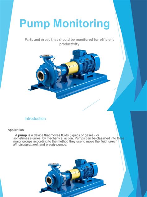 centrifugal pump screen current and voltage|centrifugal pump monitoring.